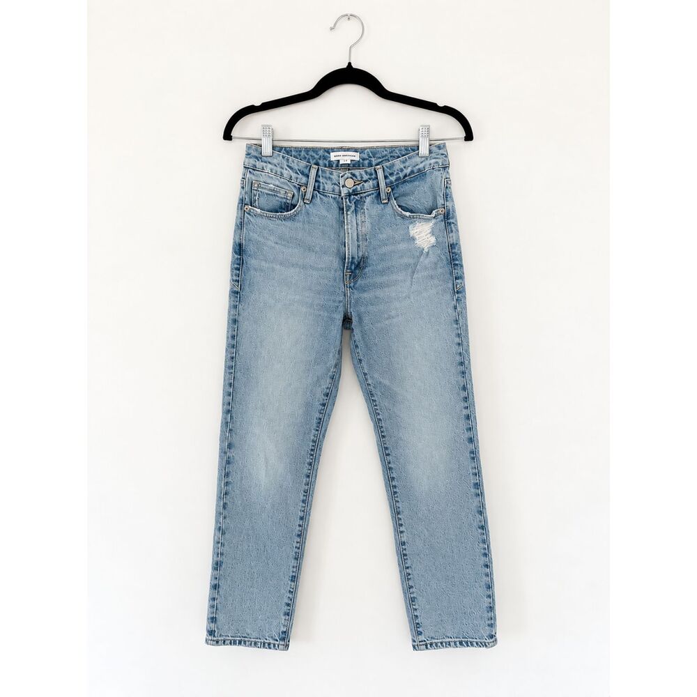 Good American Good Classic High Rise Straight Jeans Size 4 (27)